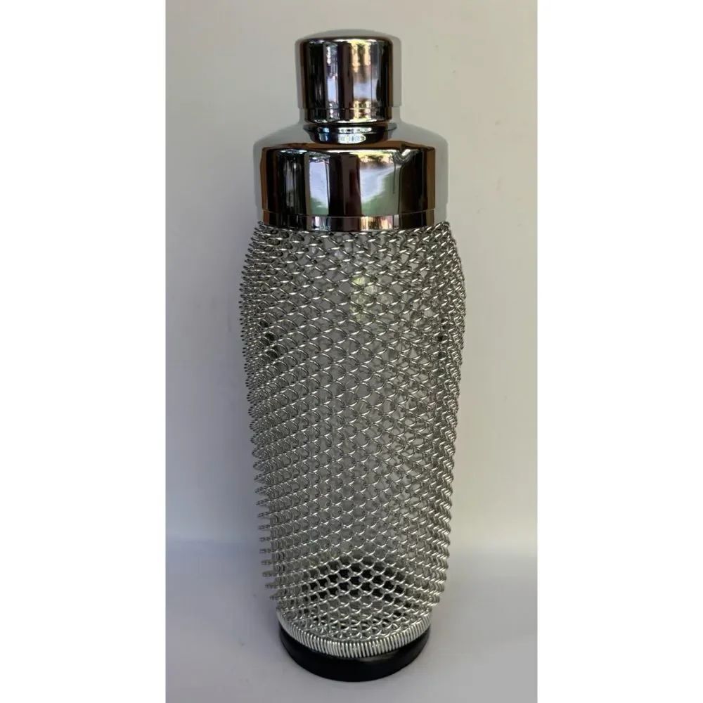 Vintage 1960's Cocktail Glass  Shaker - Picture 4 of 11